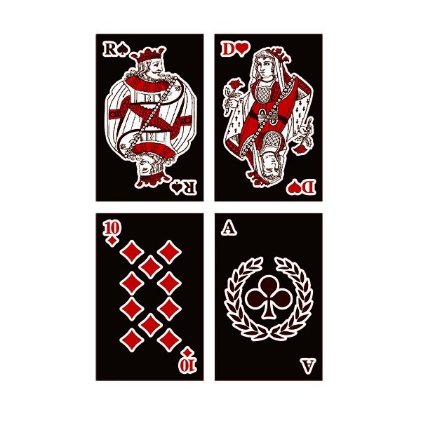 Трансфер для шоколада Deco Relief Карты покерные 20 листов (IMPDR 13 ДР)